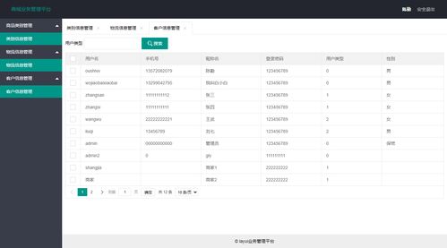 基于springboot mybatis的在线购物商城系统